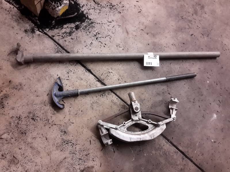 lot 27 image: 2 Conduit Benders, 1 Republic EMT Bender