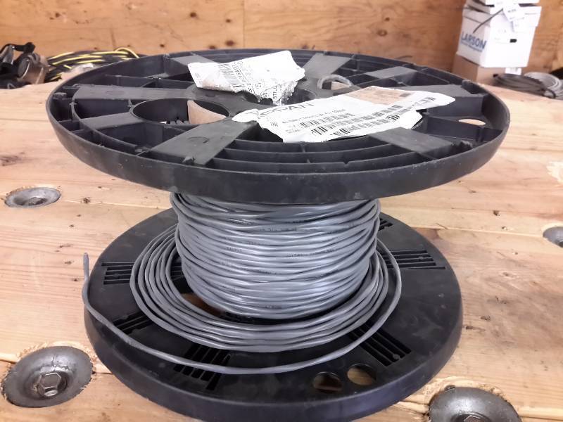 lot 73 image: Partial Spool of Electrical Wire