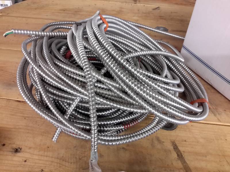 lot 81 image: Electrical Wiring with Metal Casing
