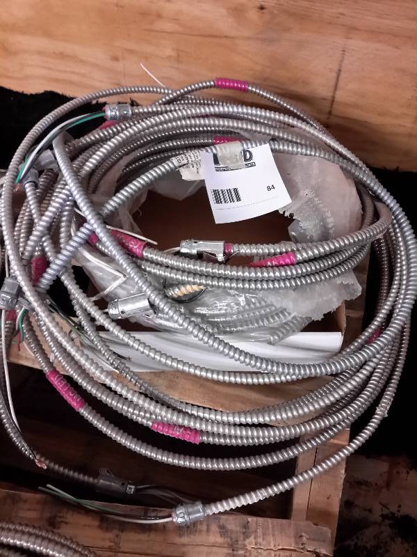 lot 84 image: Electrical Wiring with Metal Casing, Please see close-ups