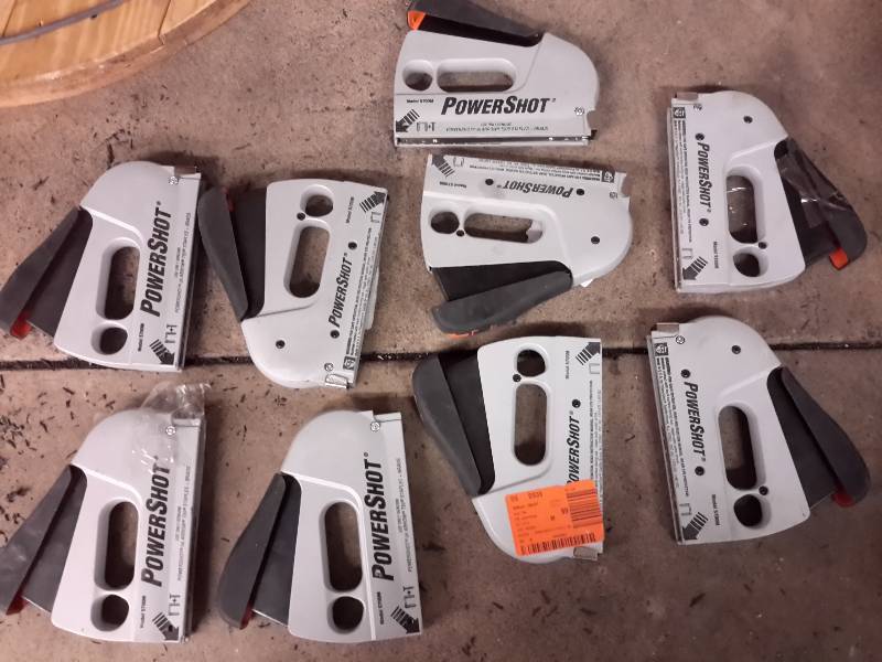 lot 87 image: Lot of Staple Guns, Powershot