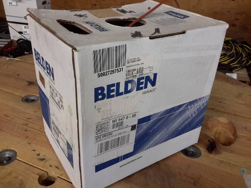 lot 96 image: BELDEN Electrical Wiring, Please see close-ups
