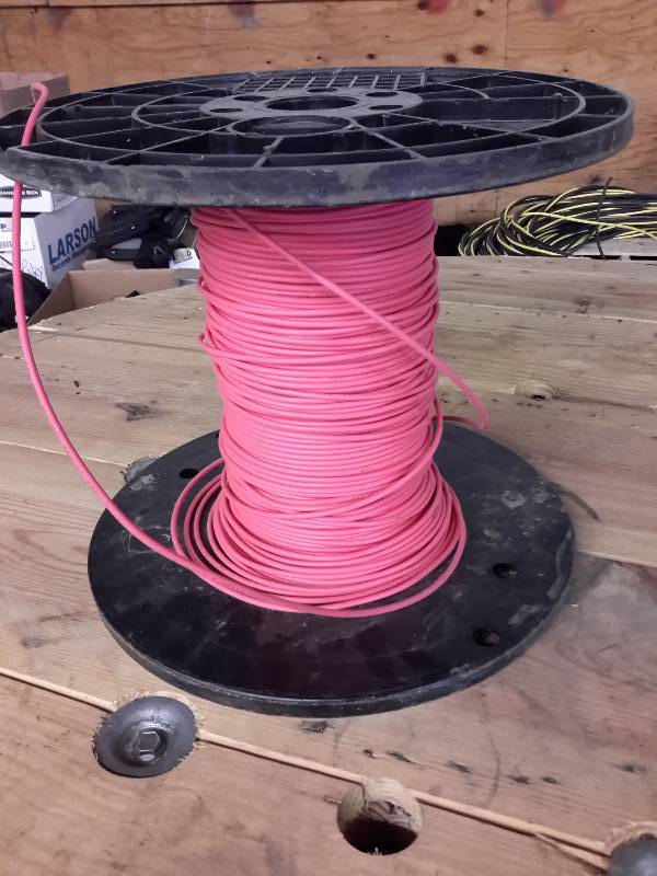 lot 103 image: Partial Spool of Electrical Wire