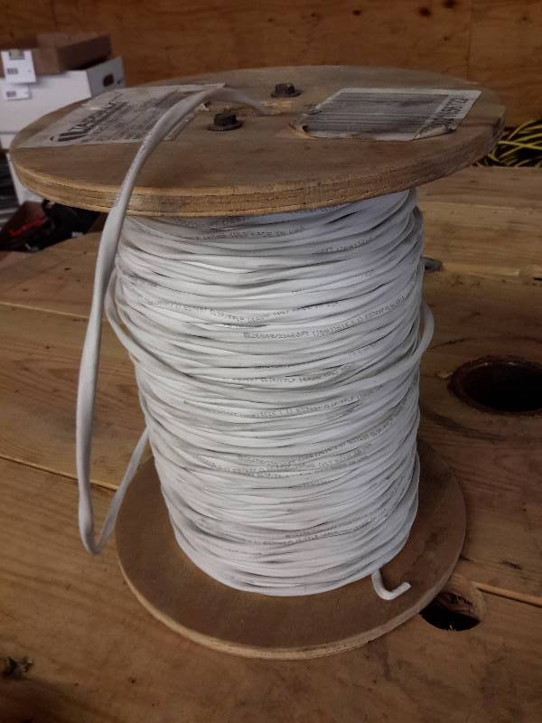 lot 104 image: Partial Spool of Electrical Wire