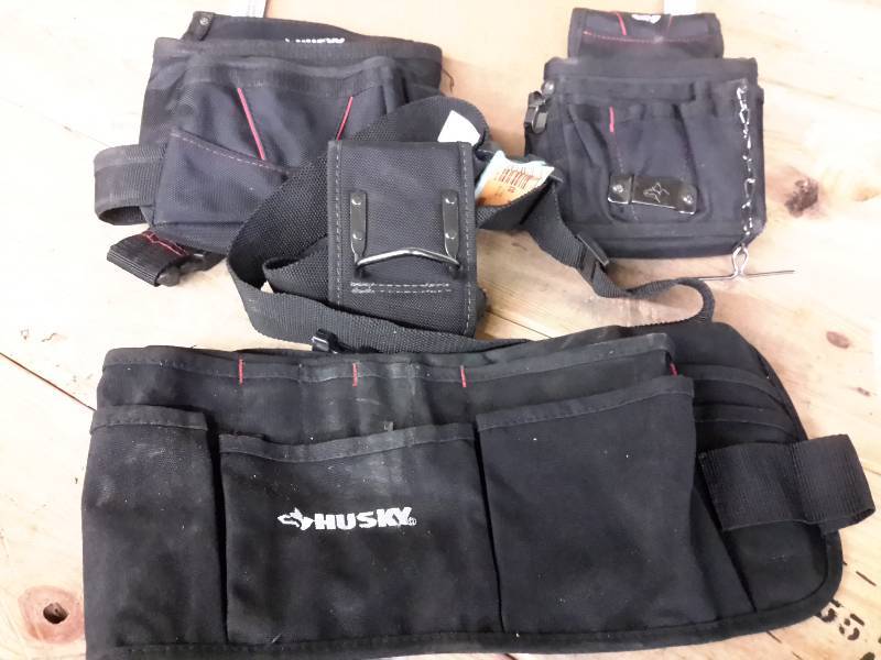 lot 112 image: Husky Tool Carrying Devices