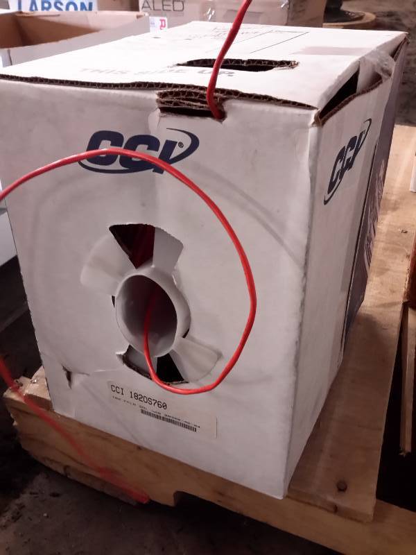 lot 153 image: CCI Electrical Wiring, Please see close-ups