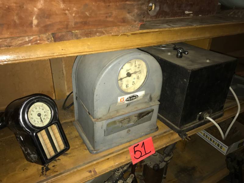 lot 51 image: Three vintage measuring machines