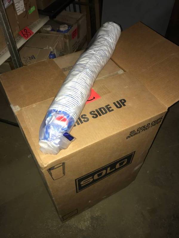 lot 72 image: Box Solo Cold Cups