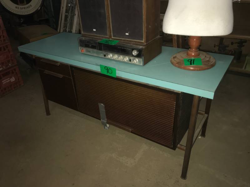 lot 90 image: Vintage Credenza, Matches Lot 83