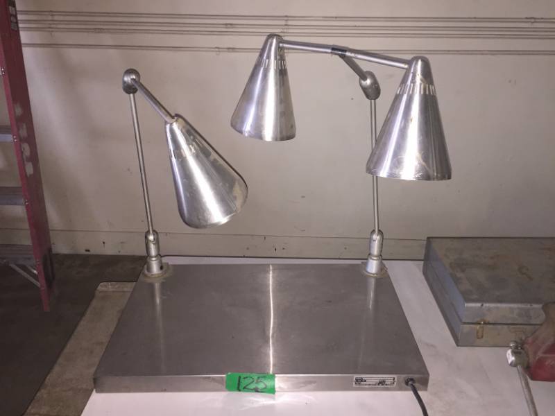 lot 125 image: Retro Heat Lamp