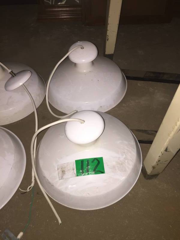 lot 112 image: Two Vintage Style Lights