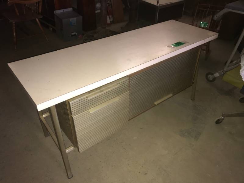 lot 166 image: Mid-Century Credenza, matches lot 83 & 90 in style