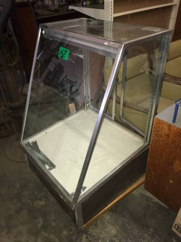 lot 168 image: Slant Front Bakery Showcase