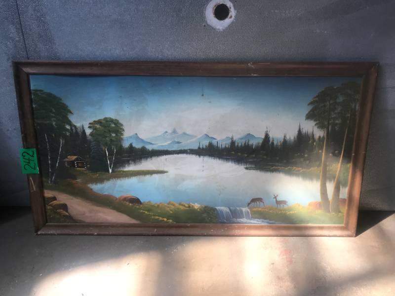 lot 242 image: Three Prints & Two Original Paintings