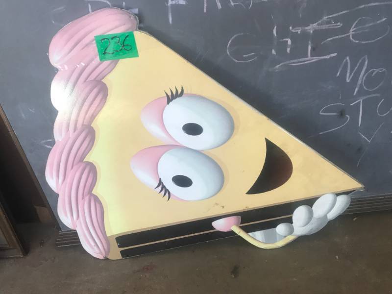 lot 236 image: Slice of Pie on the phone
