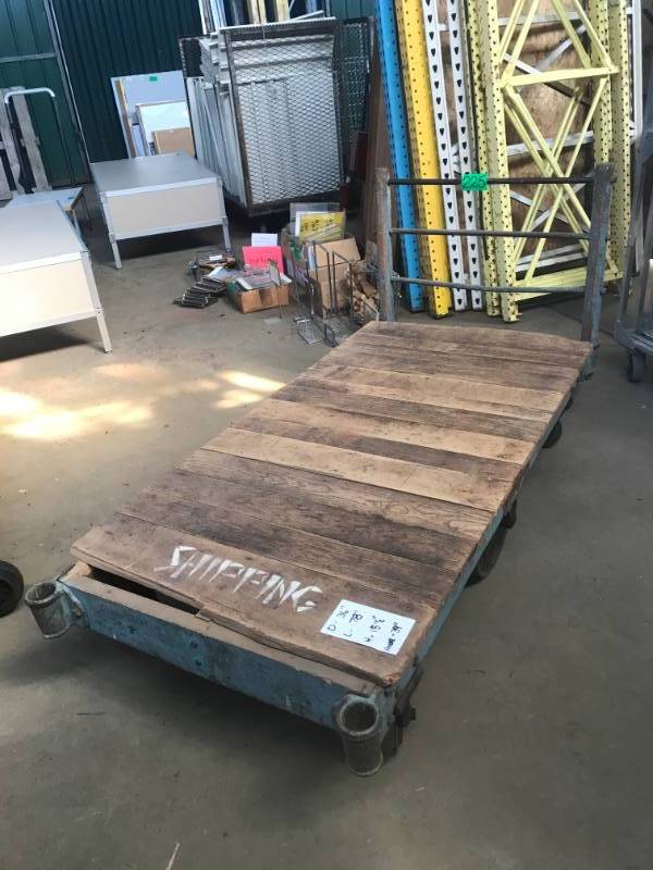 lot 225 image: Antique Nutting Cart