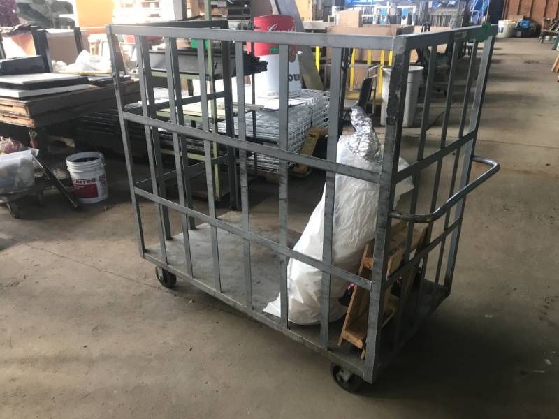 lot 213 image: Little Giant Steel Cargo Cart