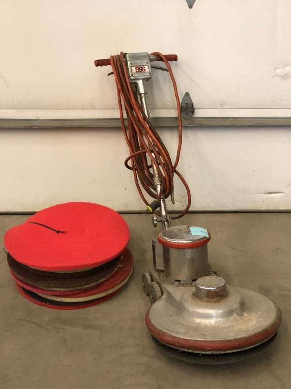 lot 2 image: SSS Commercial Floor Burnisher  Polisher