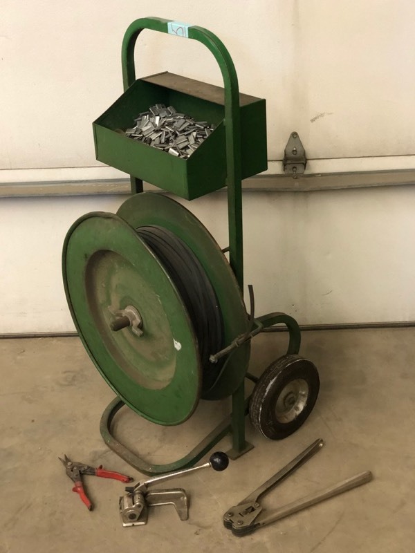 lot 5 image: Commercial Banding Cart
