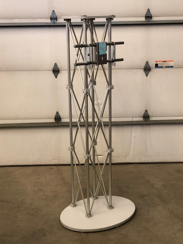 lot 8 image: Stationary Media Display Stand