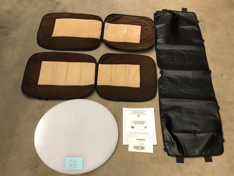 lot 22 image: Cutting Board, Grille Front, Seat Covers