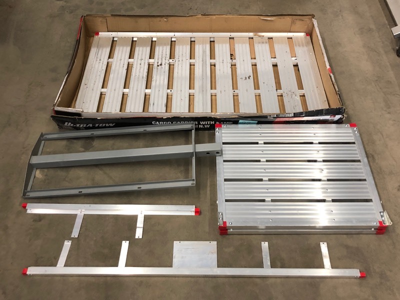 lot 27 image: Aluminum Cargo Carrier With Ramp