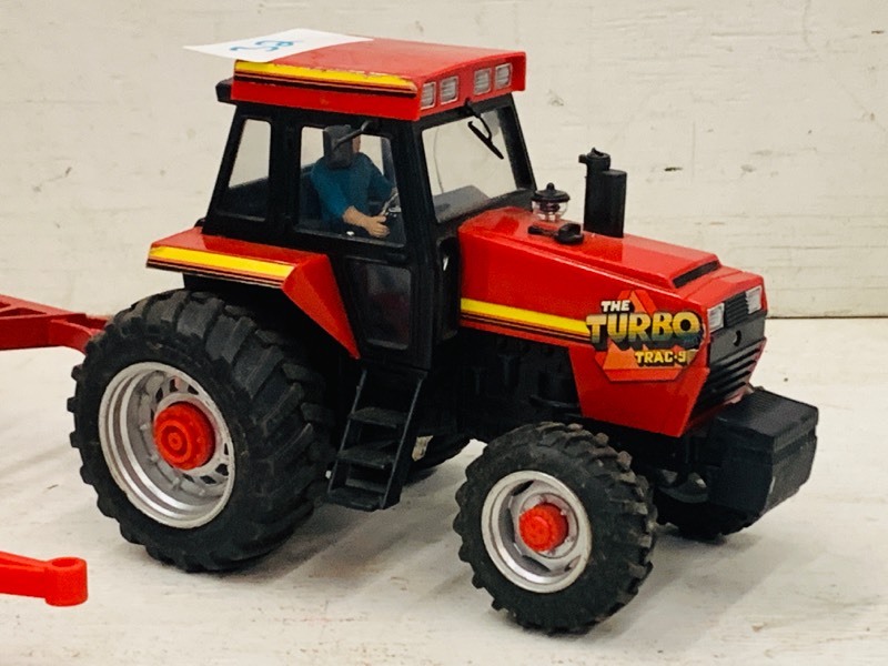 lot 32 image: Turbo Trac-990 Tractor With Implements