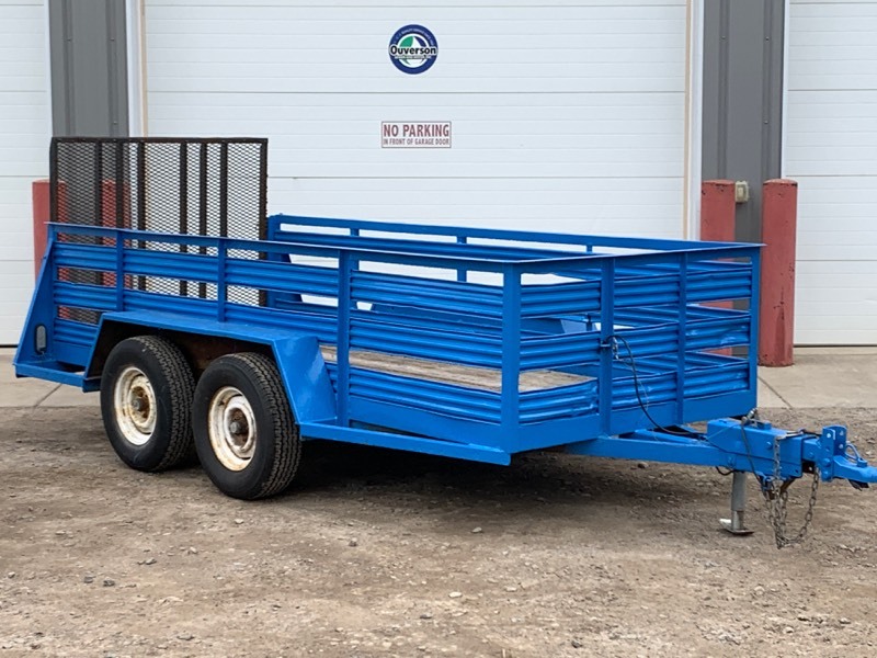 lot 3 image: 1999 Redi-Haul Tandem Axle Trailer