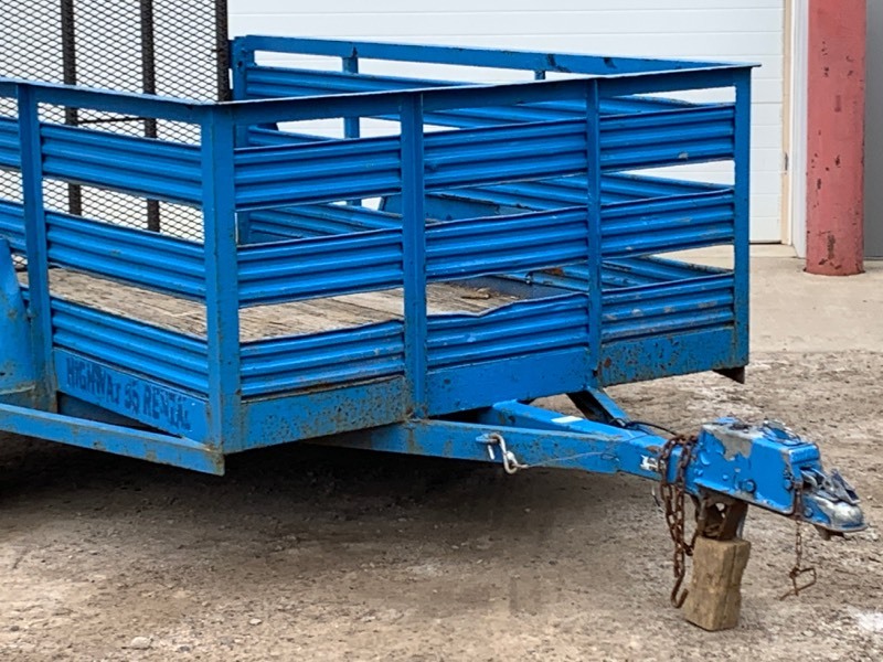 lot 4 image: 1997 FAIM Single-Axle Trailer