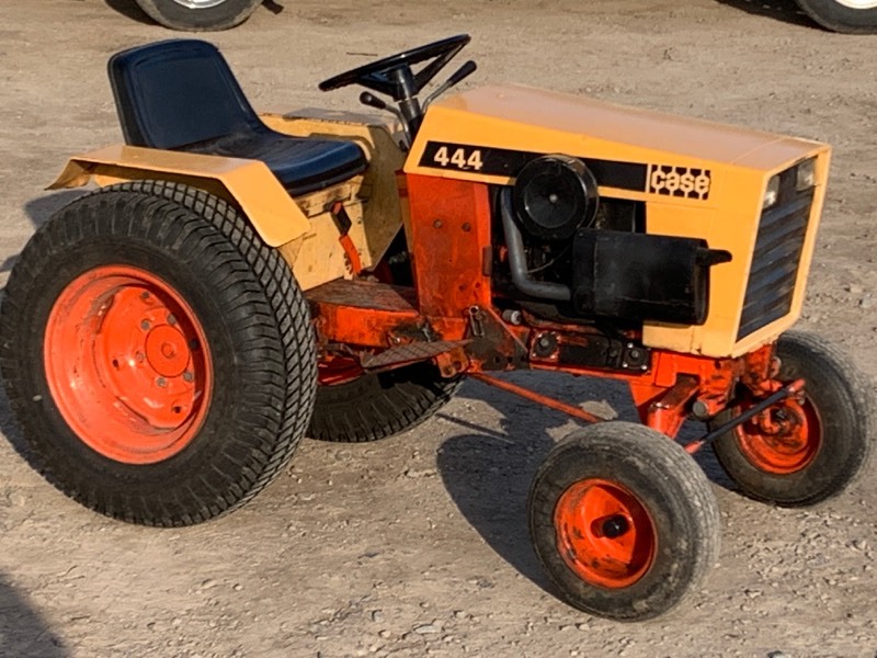 Case 444 Garden Tractor With Mower Deck Plow Vehicles