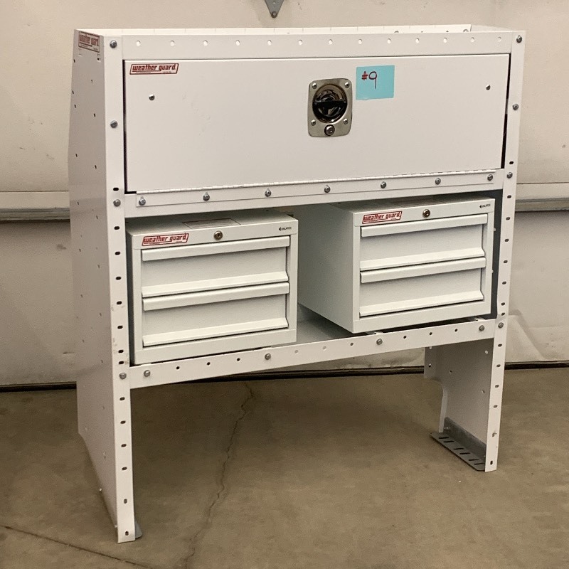 Weatherguard Cargo Van Storage Shelf Material Handling Equipment