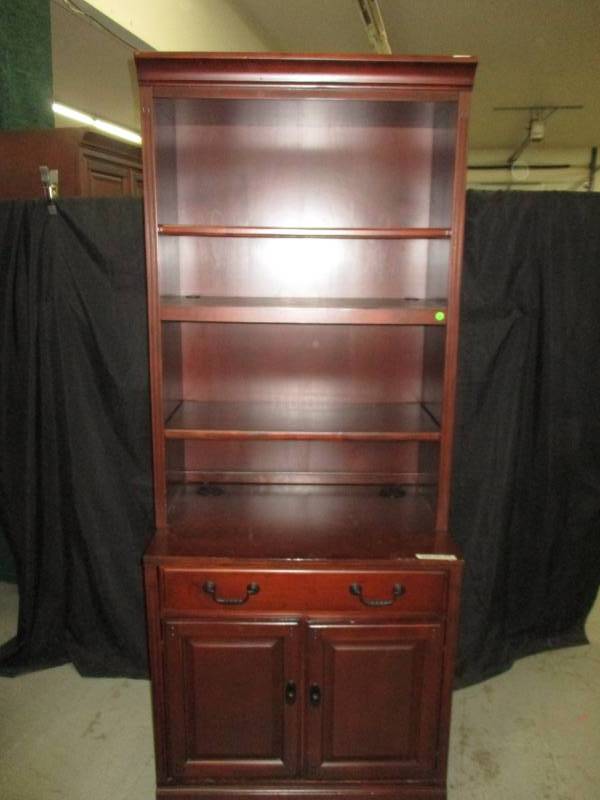 Two piece Executive Library Bookecase Beautiful