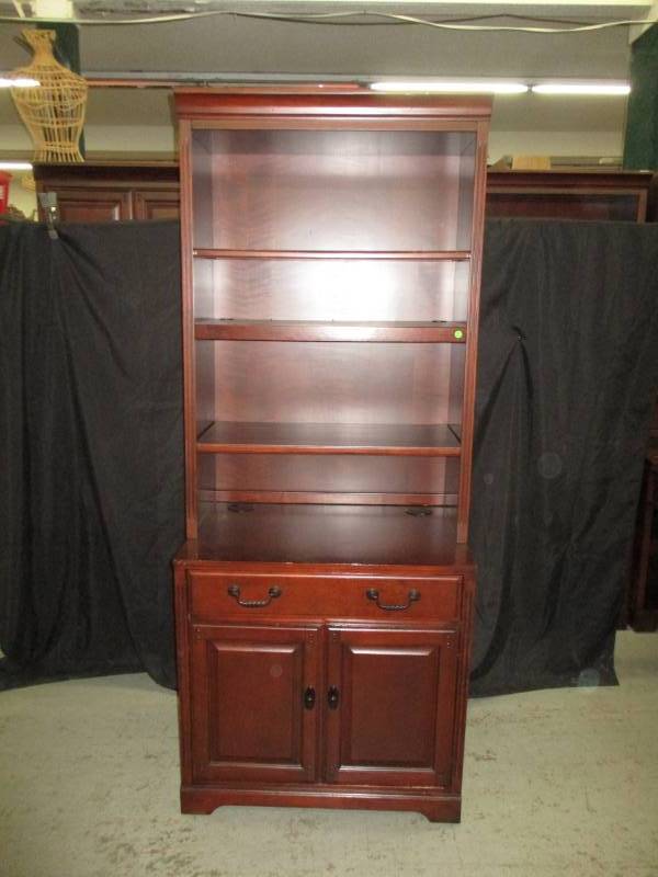 Two piece Executive Library Bookecase Beautiful