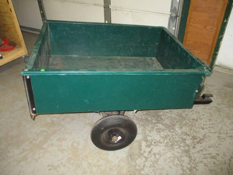 10 cubic foor Utility Wagon for behind 4 wheeler or Lawm Mower