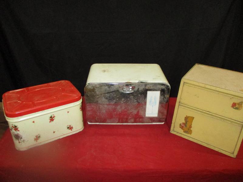Vintage Bread Boxes