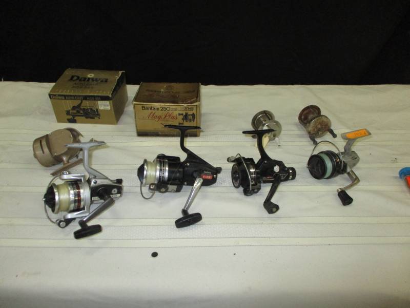 Box full of reels