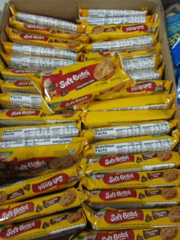 34 Packs of Deliscious Soft Batch Cookies