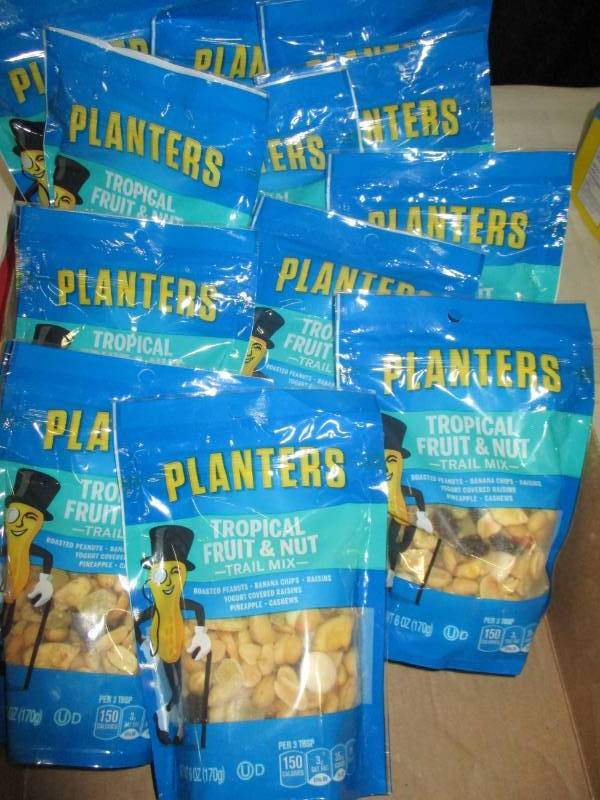 12 Bags Planters nut Trail mix