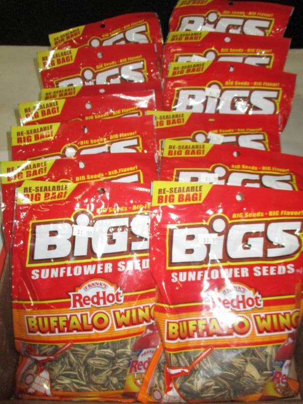 13 Bags of Bigs Sunflower seeds, there awesome