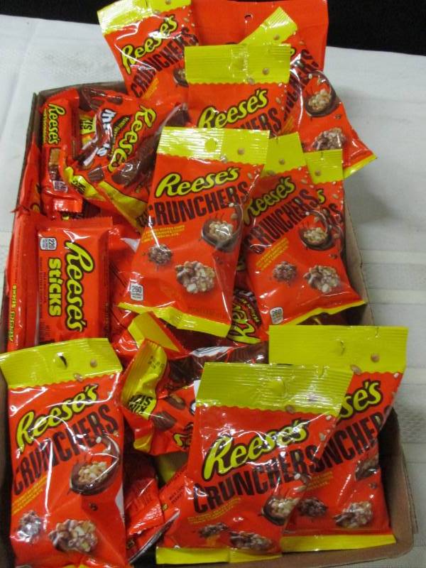 Box full of reeses Treats