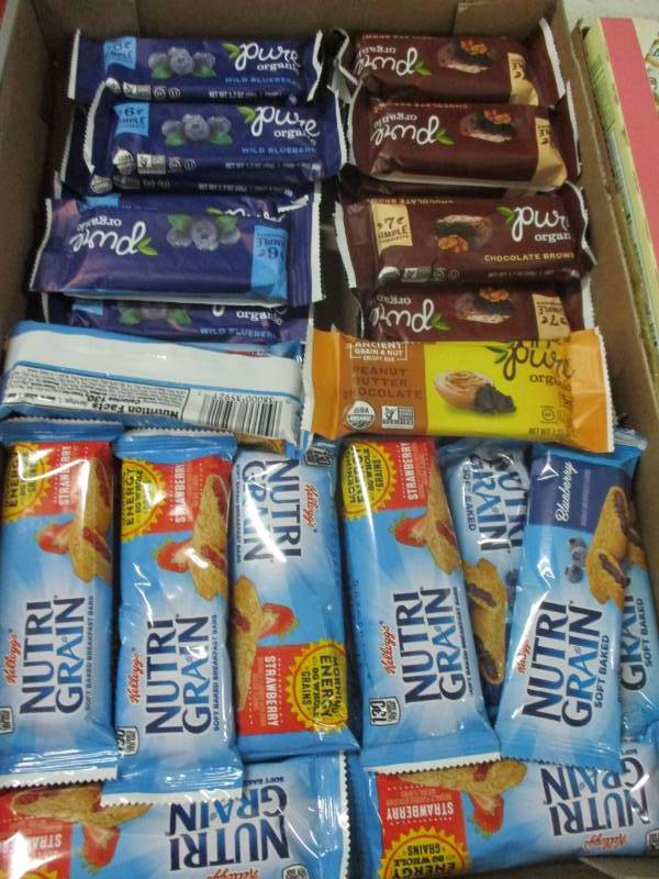 Protein bars, Organic ones too,