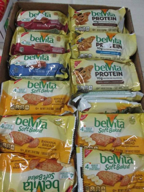 Breakfast Bars.Crackers