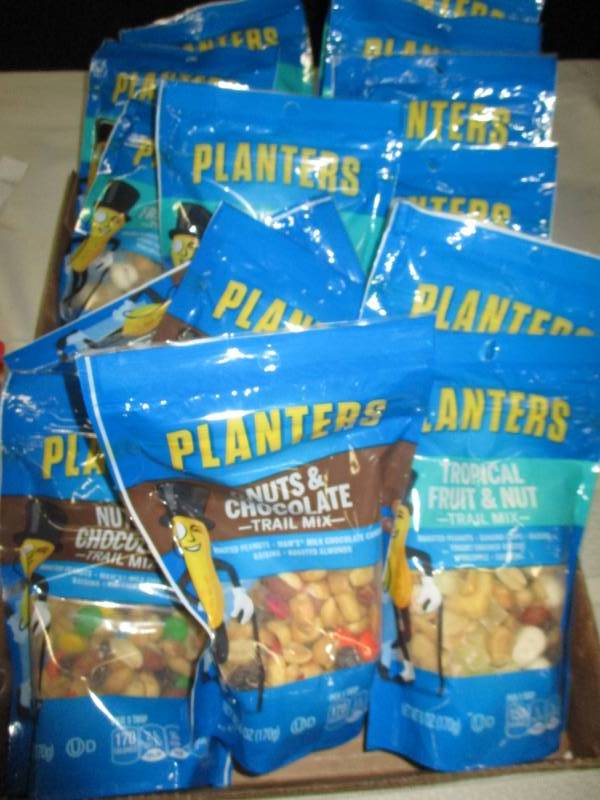 Bags of Trail Mix