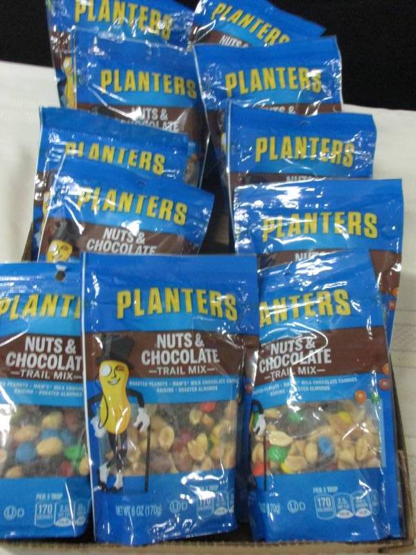 12 Big Bags of Planters Trail Mix