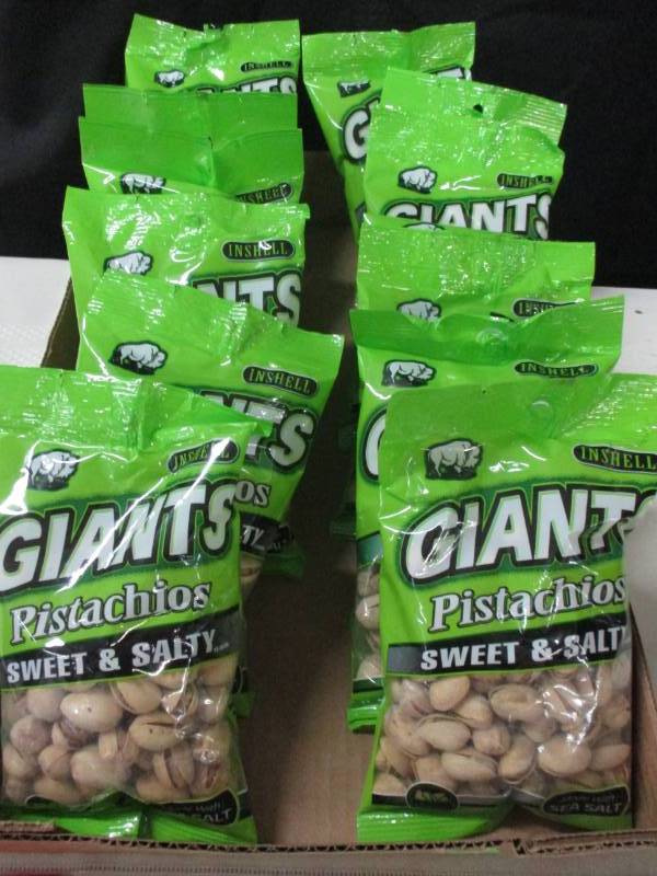 12 Bags of Pistachios