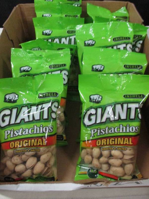 12 Bags of Pistachios