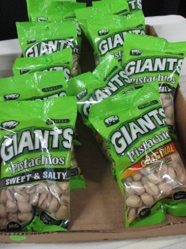 12 Bags of Pistachios