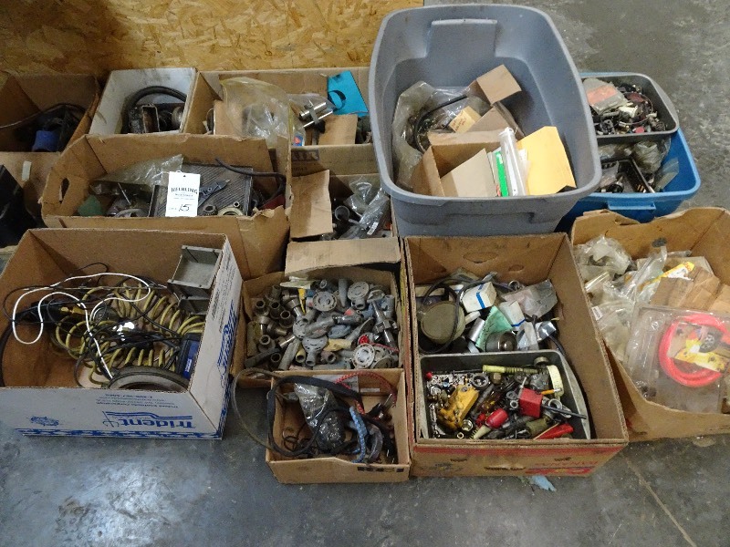 12 containers of misc.