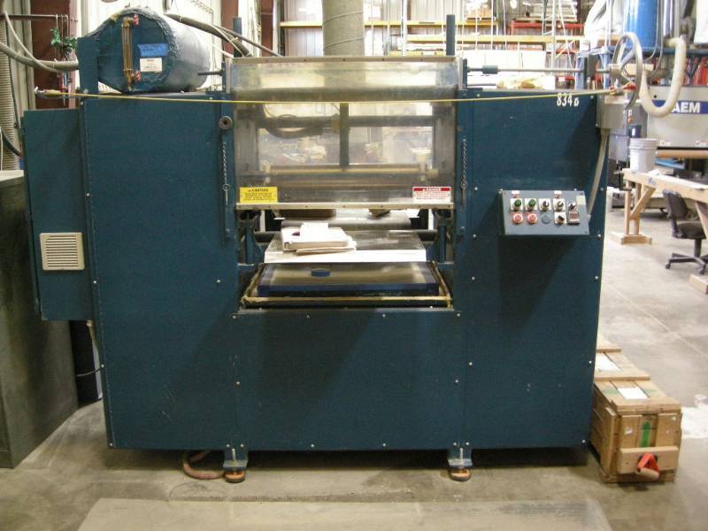 lot 11 image: Union Tool Hot Melt GlueAdhesive RollerCoater Applicator Machine