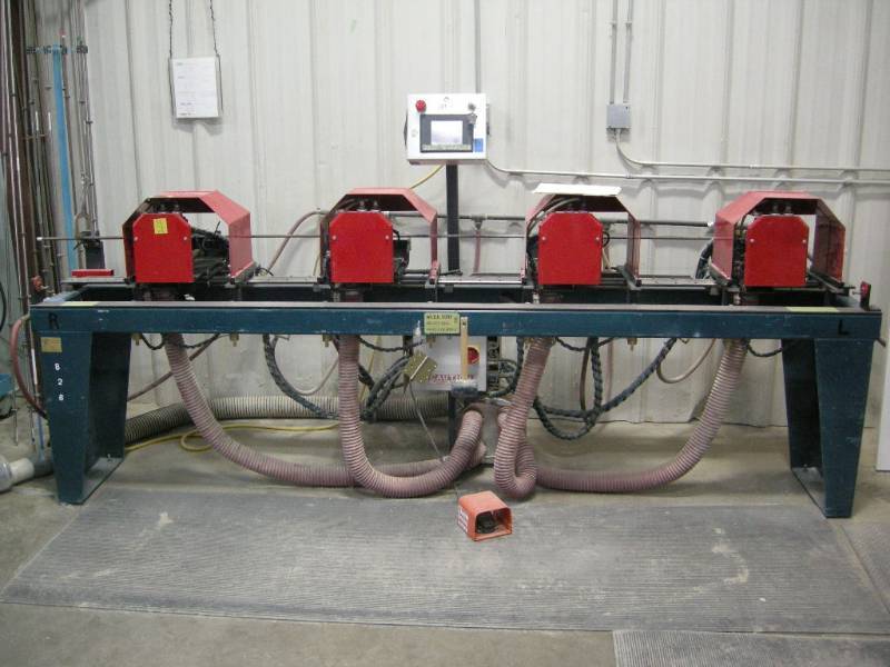 lot 17 image: WISE 1525A Automatic Hinge Jamb Machine